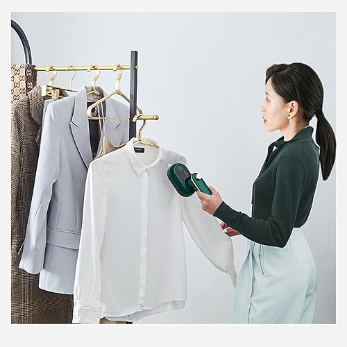 Miniatura 9 de Vaporizador para ropa, mini máquina de planchar, vaporizador de mano giratorio de 180, 38 W, vaporizador de viaje plegable para tela, ropa,