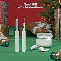 Vista 8 de SUPFINE Kit de limpieza para Airpod, bolígrafo de limpieza Airpods Pro, kit de limpieza multifunción, cepillo suave para puerto de carga