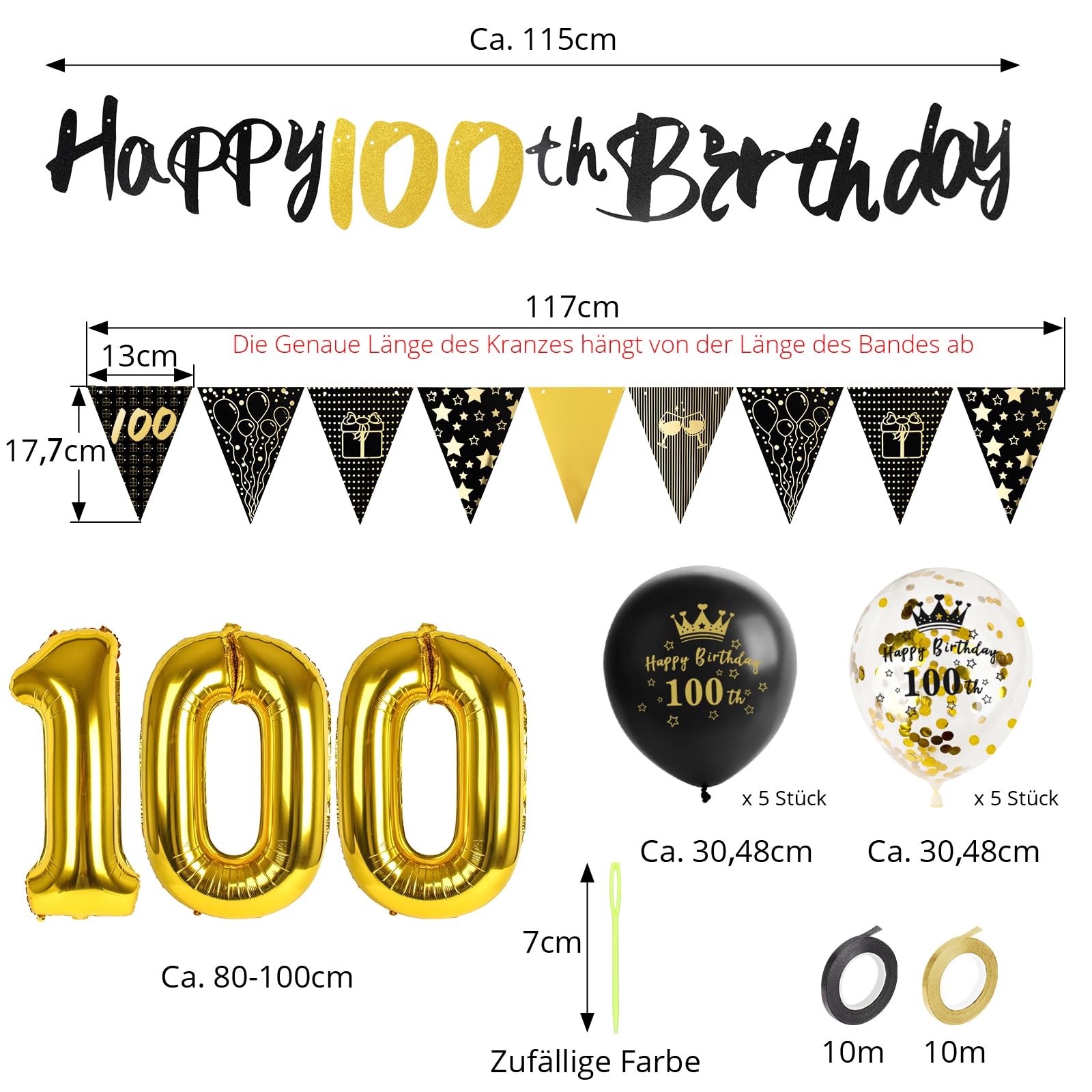 Konfetti‑Set Zum 30. Geburtstag – 1000 Stück, Rose‑Gold & Silber – Mit „HAPPY BIRTHDAY“ & „30“‑Motiven