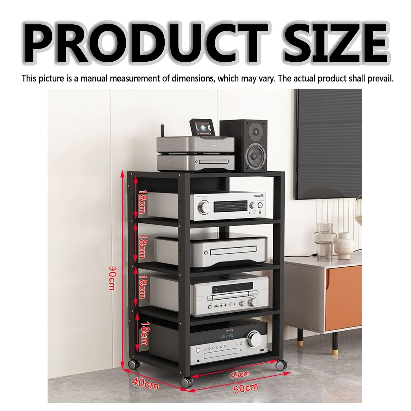 Moderno supporto multimediale audio-video multi-strato supporto per proiettore per camera da letto giradischi stand con stoccaggio soggiorno rack audio amplificatore mensola
