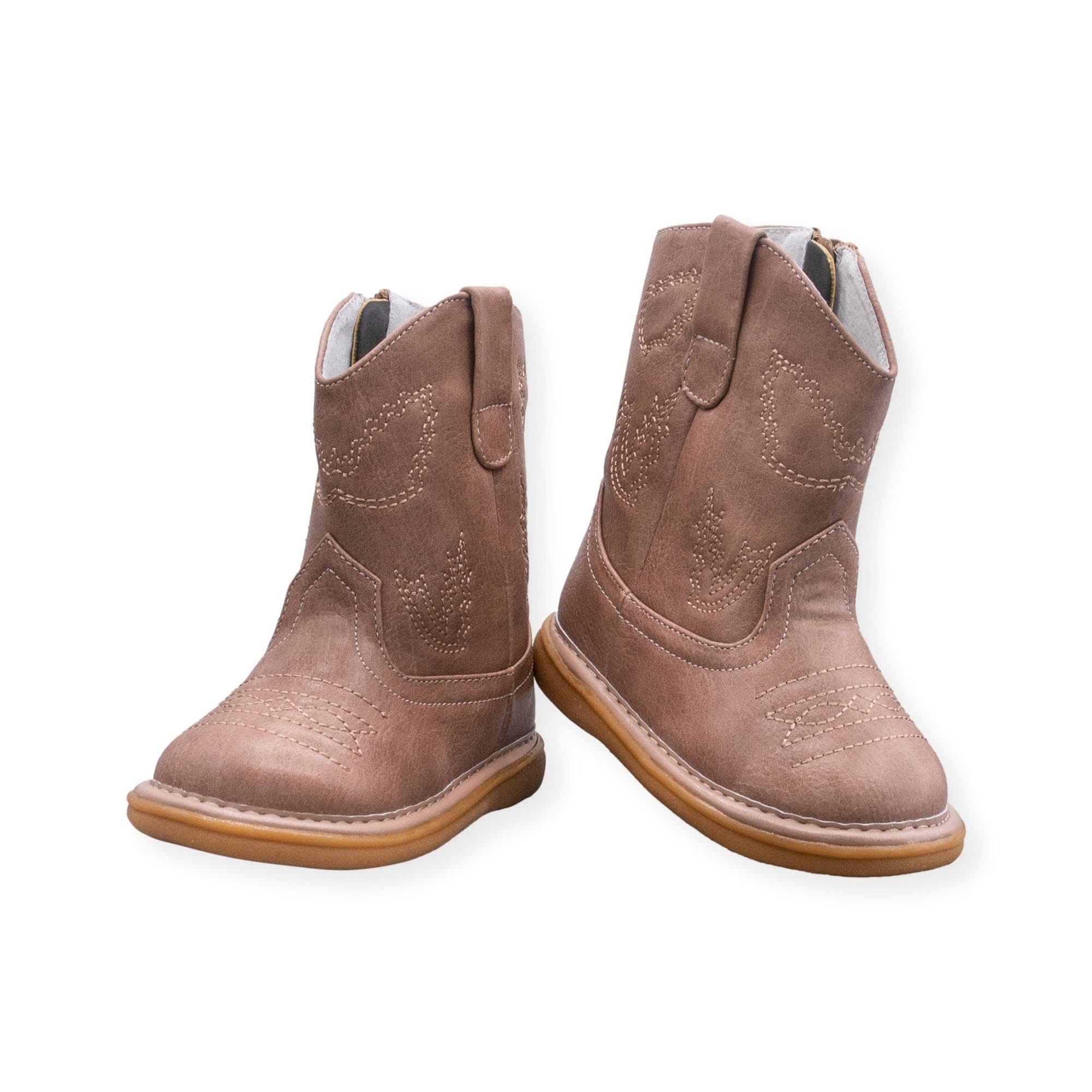 Wee Squeak Botas chirriantes para niños pequeños con chirriador extraíble en estilos y colores divertidos para niños y niñas