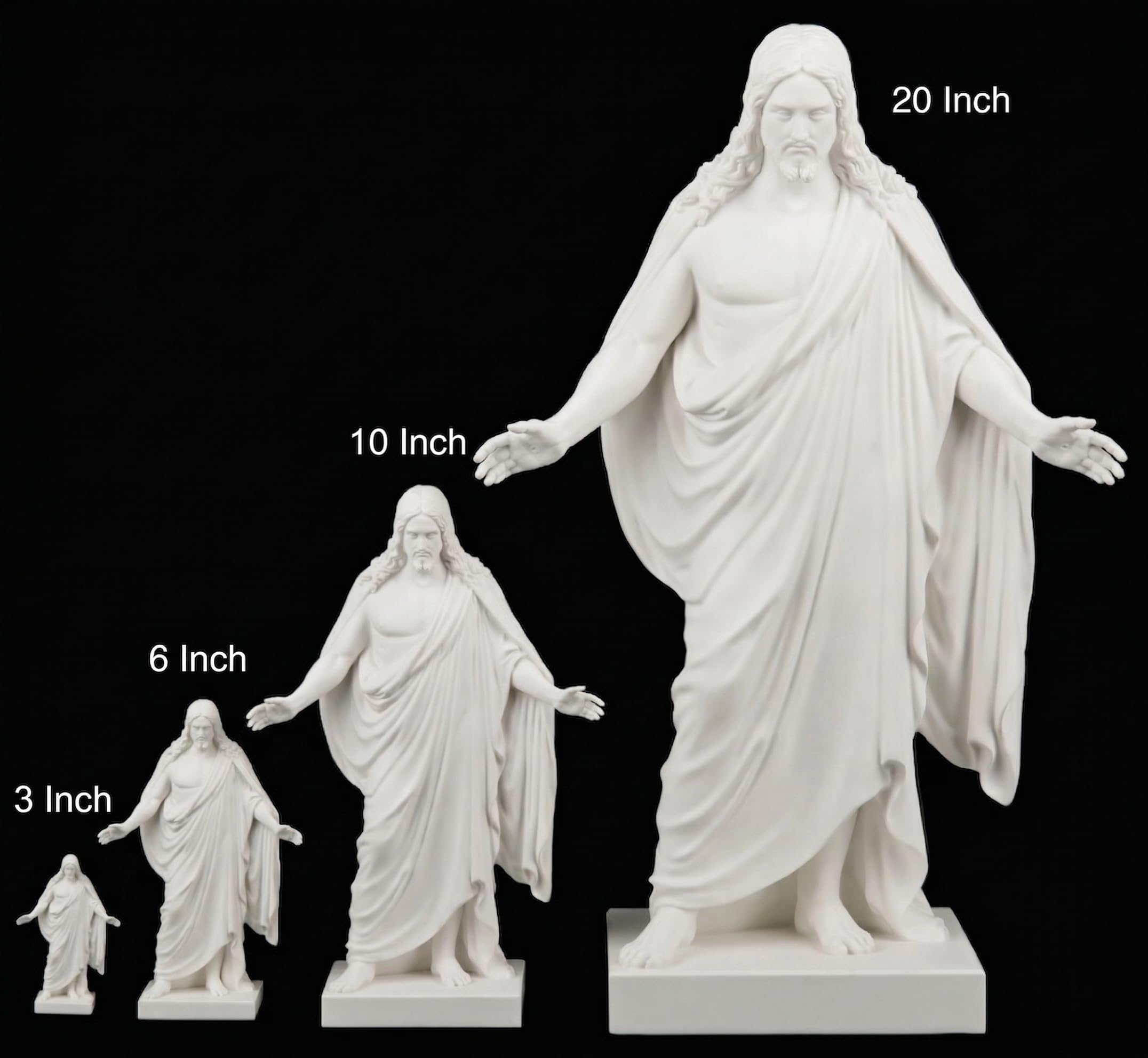 Amazon.com: One Moment In Time S36 Christus Statue White Cultured