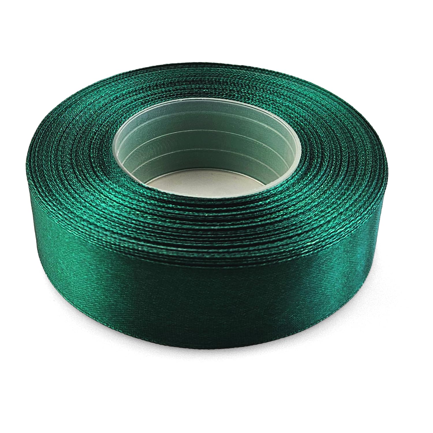 Nastro Di Raso Netuno Verde 12mm X 32m - Satinato Lucido, Per Confezioni Regalo, Matrimoni E Decorazioni Fai Da Te