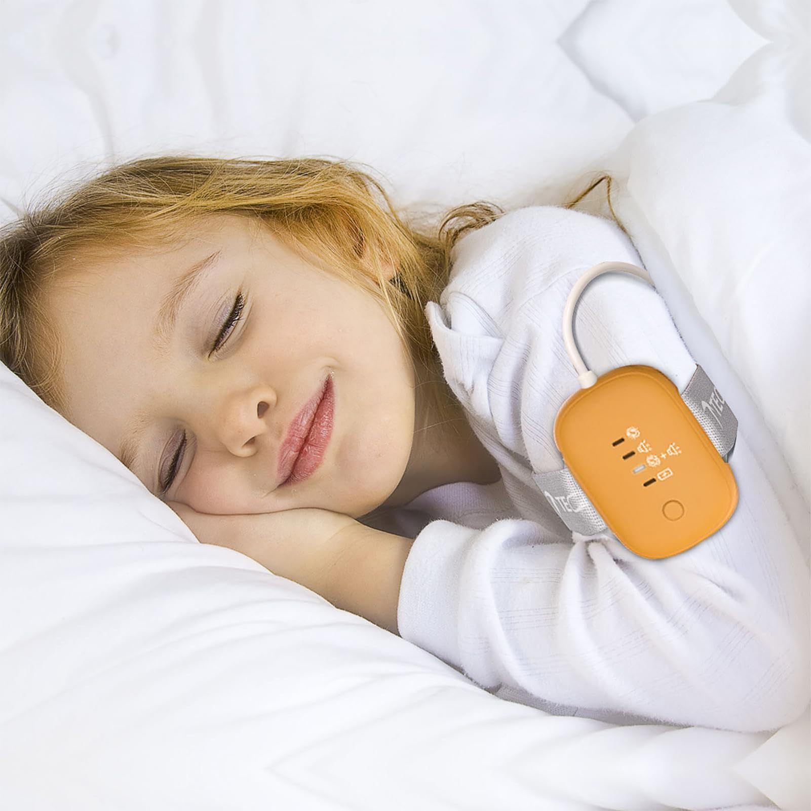Allarme Enuresi Notturna | Allarme Bagnatura Letto Notturna | Sensore Impermeabile Ad Alta Sensibilità Con Allarmee Acustico Per Pannolini Addestramento Bagno Bambini Anziani Terapia Enuresi
