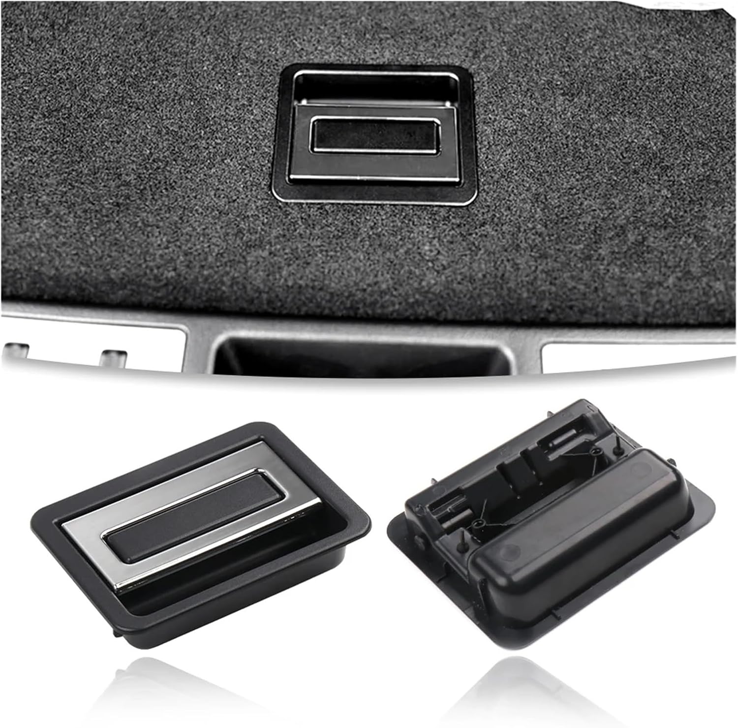 Car Interior Rear Trunk Mat Carpet Floor Handle Fit for Lexus NX 2014-2021 RX 2016-2020 58470-78020-C0