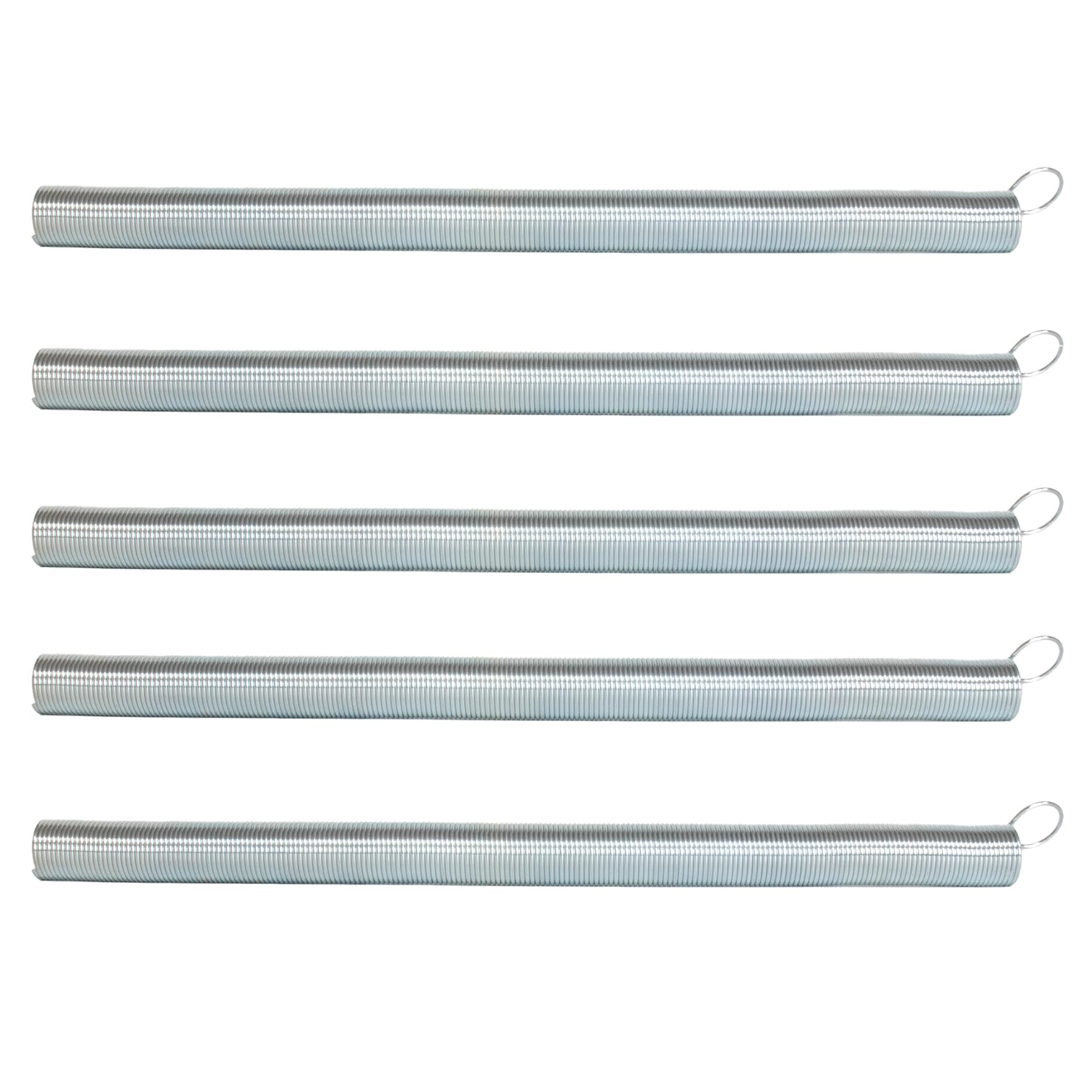 Tektools Silver 5 Pack Of External Pipe Bending Springs (20Mm) - For Mlcp Pipe, Pert-Al-Pert, Pex-Al-Pex