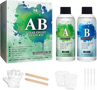 AB Glue,Quick-Dry Strong Bonding - Clear AB Epoxy Glue Set,for Home Dormitory Hotel Restaurant Apartment Businesses