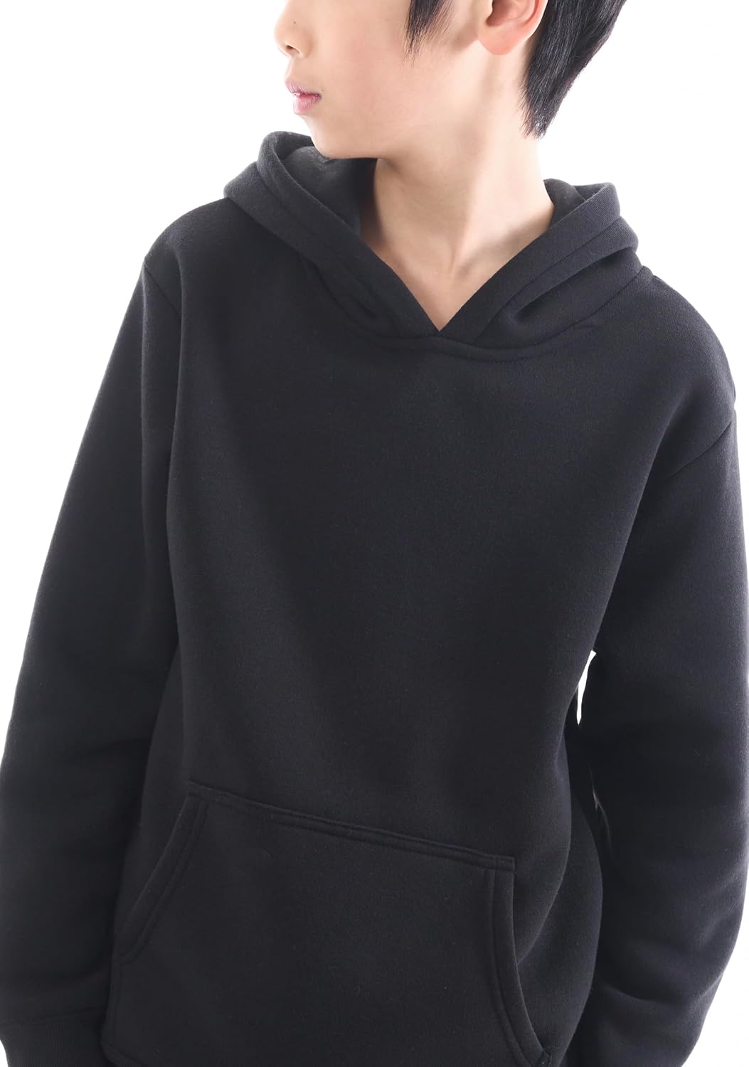 3 Pack Boys Hoodies Fleece Classic Athetic Pullover & Zip-Up Sweatshirts Kids Clothes 6-20 - Image 2