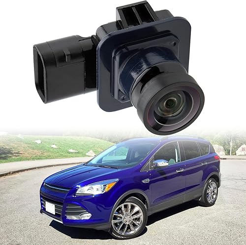 Miniatura 7 de Cámara de visión trasera trasera para Escape 2014 2015 2016, cámara trasera de asistencia de estacionamiento, reemplaza 590-419, GJ5T19G490AD,