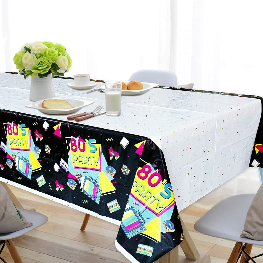 2 Tovaglie In Plastica Per L'80° Anniversario Del VE Day - 137x274 Cm, Decorazioni Per Feste A Tema, Union Jack, Rosso/Bianco/Blu, Impermeabili E Monouso