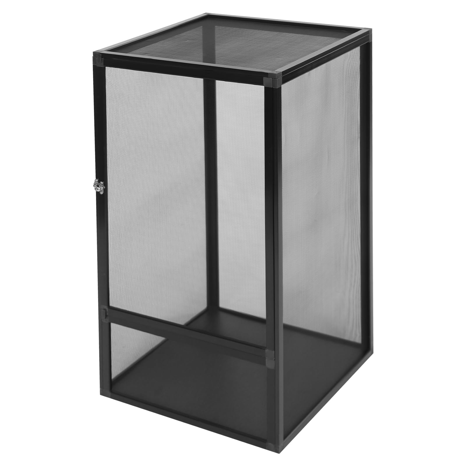 Reptile Pet Feeding Net BoxAluminum Alloy Mesh Cage17.7x17.7x31.5 Micro Habitat Terrarium Enclosure for ChameleonsLizardsSnakesand Small Animals product thumbnail 2