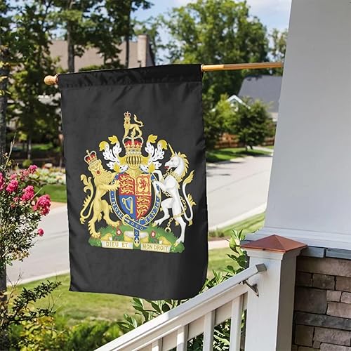 Miniatura 8 de Escudo de armas del Reino Unido Reino Unido bandera de jardín da nueva vida 12x18in
