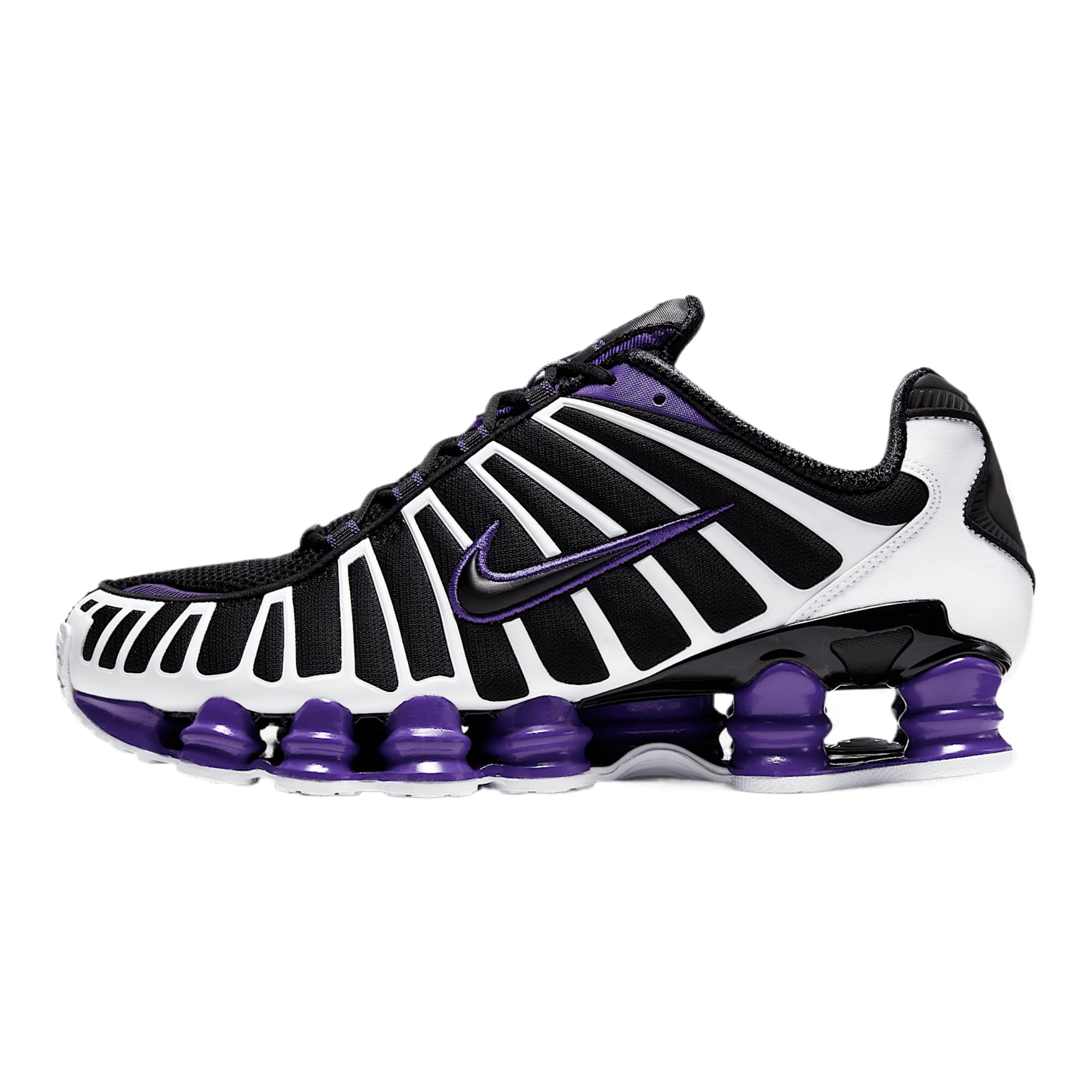 Nike AV3595 Herren Laufschuh, Negro/Blanco/Morado Cancha, 46 EU