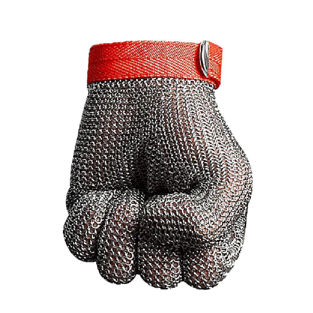 304 Guantes Resistentes al Corte de Metal, Impermeables, Antideslizantes y Guantes de Trabajo Resistentes al Desgaste (Size : 2pcs/L)