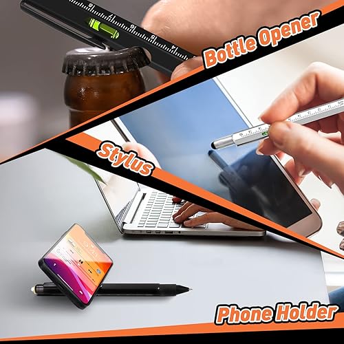 Miniatura 6 de KEZKALS Regalos para calcetines navideños para adolescentes, juego de bolígrafos multiherramienta 9 en 1, regalos para hombres, regalos para