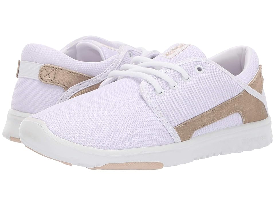 

etnies Scout W (White/Gold) Women's Skate Shoes