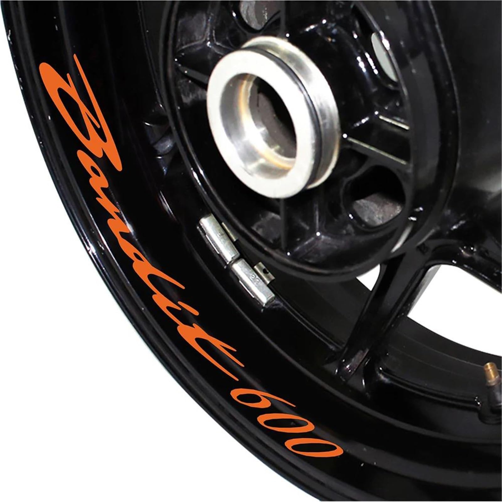 Motorcycle Wheel Sticker Waterproof Reflective Decals Rim Decoration for Suzuki Bandit 600 Bandit600