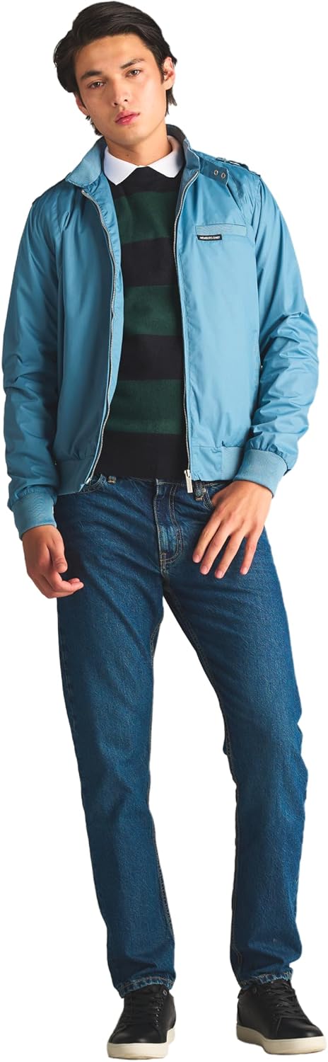 Members Only Original Iconic Racer Jacket for Men | Slim Fit |