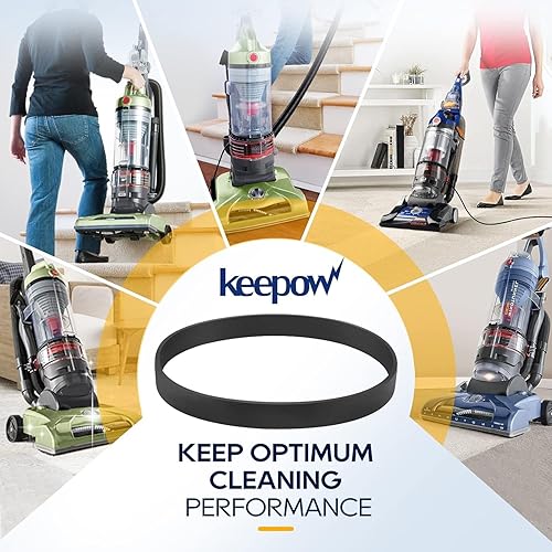 Miniatura 7 de KEEPOW Correas de repuesto para Hoover Vacuum Elite Rewind Plus UH71200, UH71012, UH71013, UH71003, UH71011, UH71009, UH72003, UH72011, pieza de