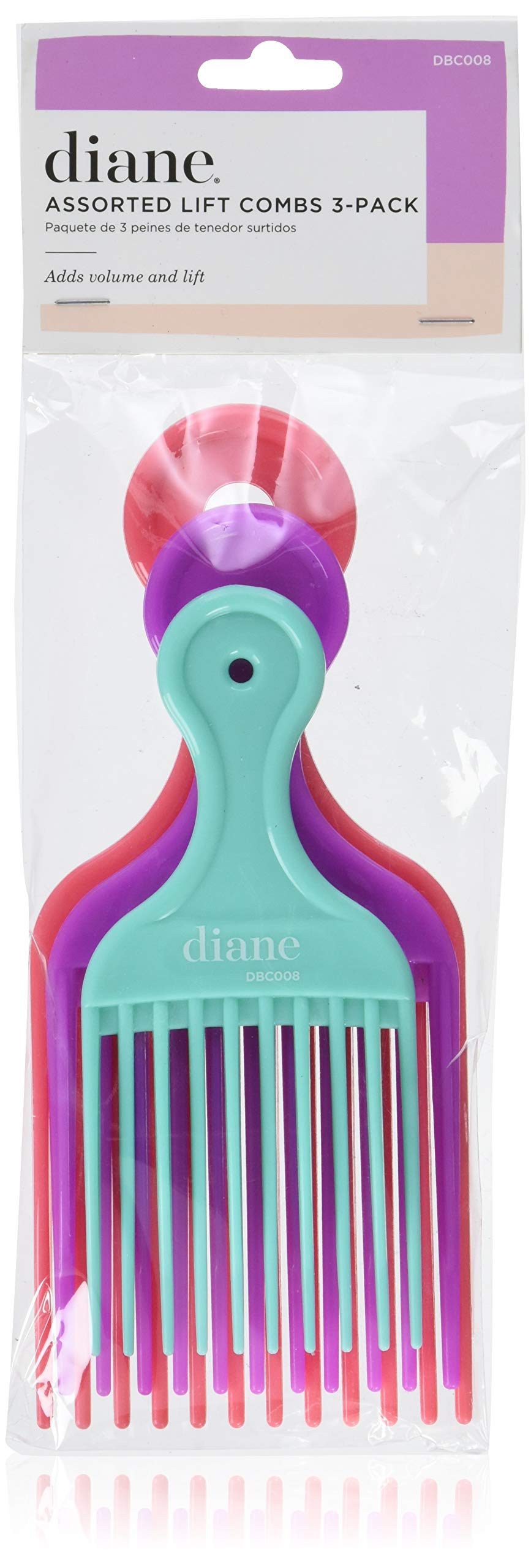 Diane 3 Piece Dbc008 Plastic Lift, 1 Pound Assorted 1 Count (pack of 2