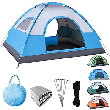 ワンタッチテント ポップアップテント 3〜4人用 サンシェードテント簡単設置 Amazon.co.jp: ワンタッチテント 3～4人用 ポップアップテント