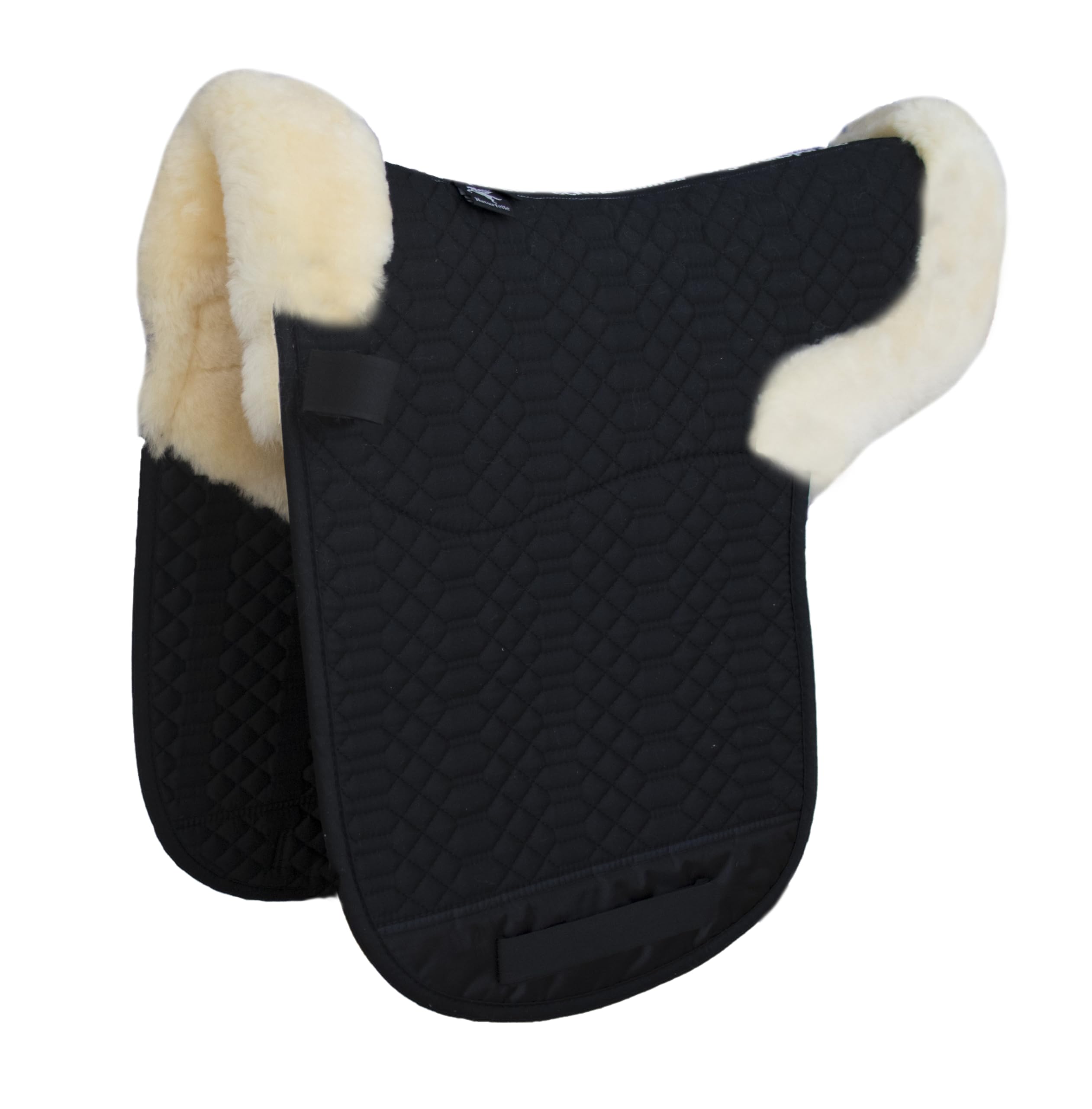 Engel Reitsport | SADEK2 | Lammfell Satteldecke | Fell in Sattellage | Fellrand vorne und hinten |