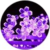 FULLBELL Black Christmas Light String, 33Feet, 100 LED Multicolor Christmas Decorations, Indoor Tree Party, Bedroom Decor (Multi Color- Black Wire)