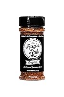 Vista 1 de Ray's Rub Original - Condimento multiusos gourmet (5.3 onzas) Rub seco Condimento para todo Condimento de cerdo Condimento de pollo