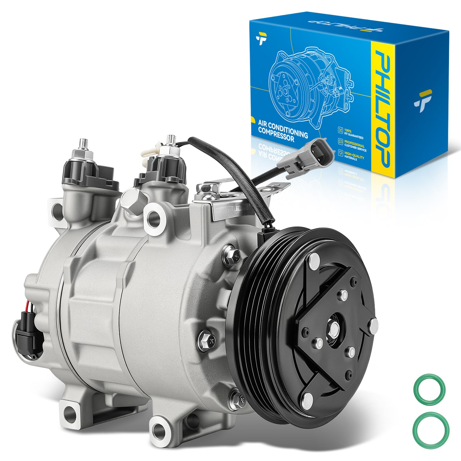 PHILTOP NEW AC Compressor for Focus 2014-2018 2.0L
