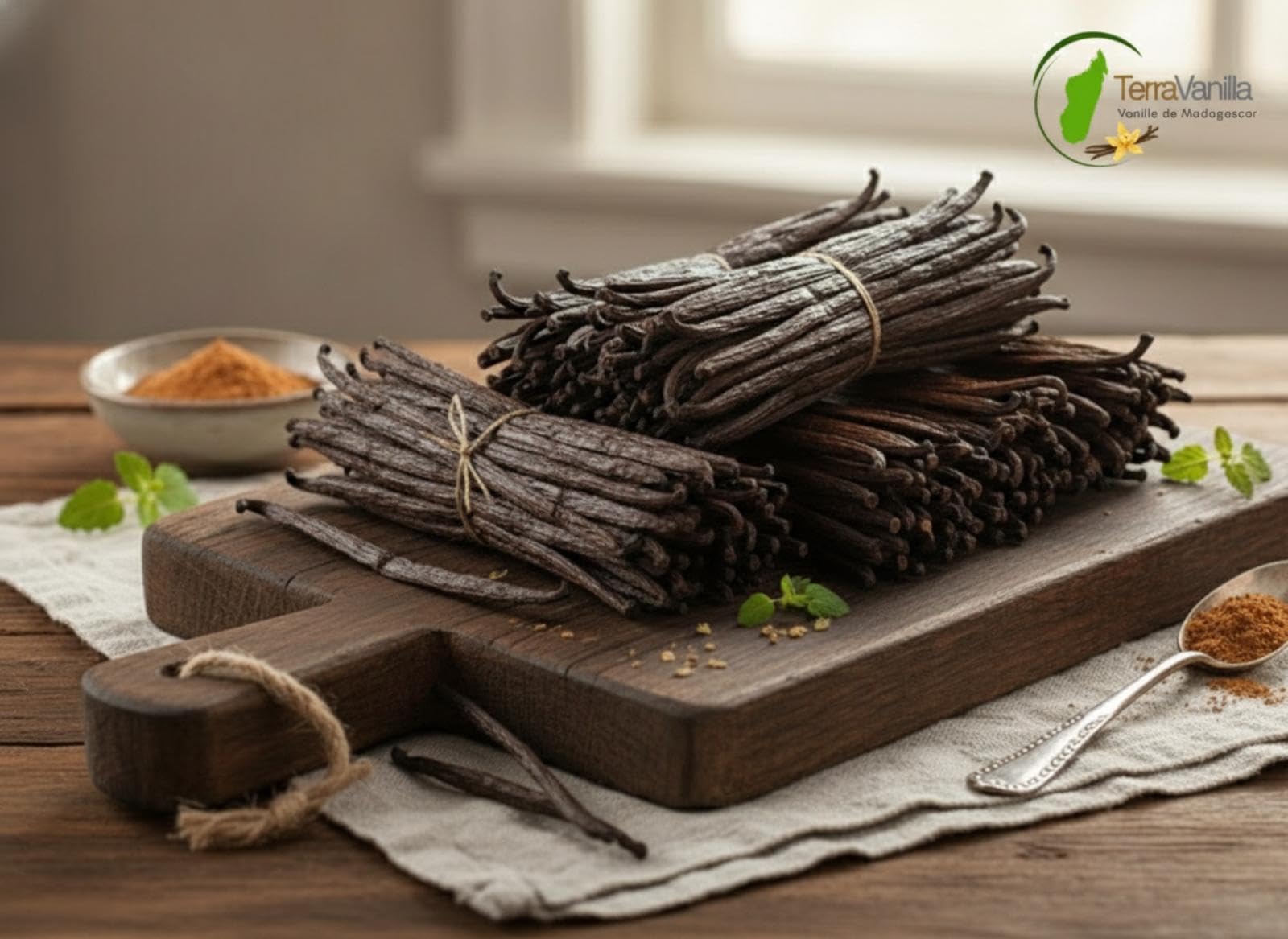 TerraVanilla Vanille de Madagascar Bourbon - Gourmet, 17-19 cm | 500 g