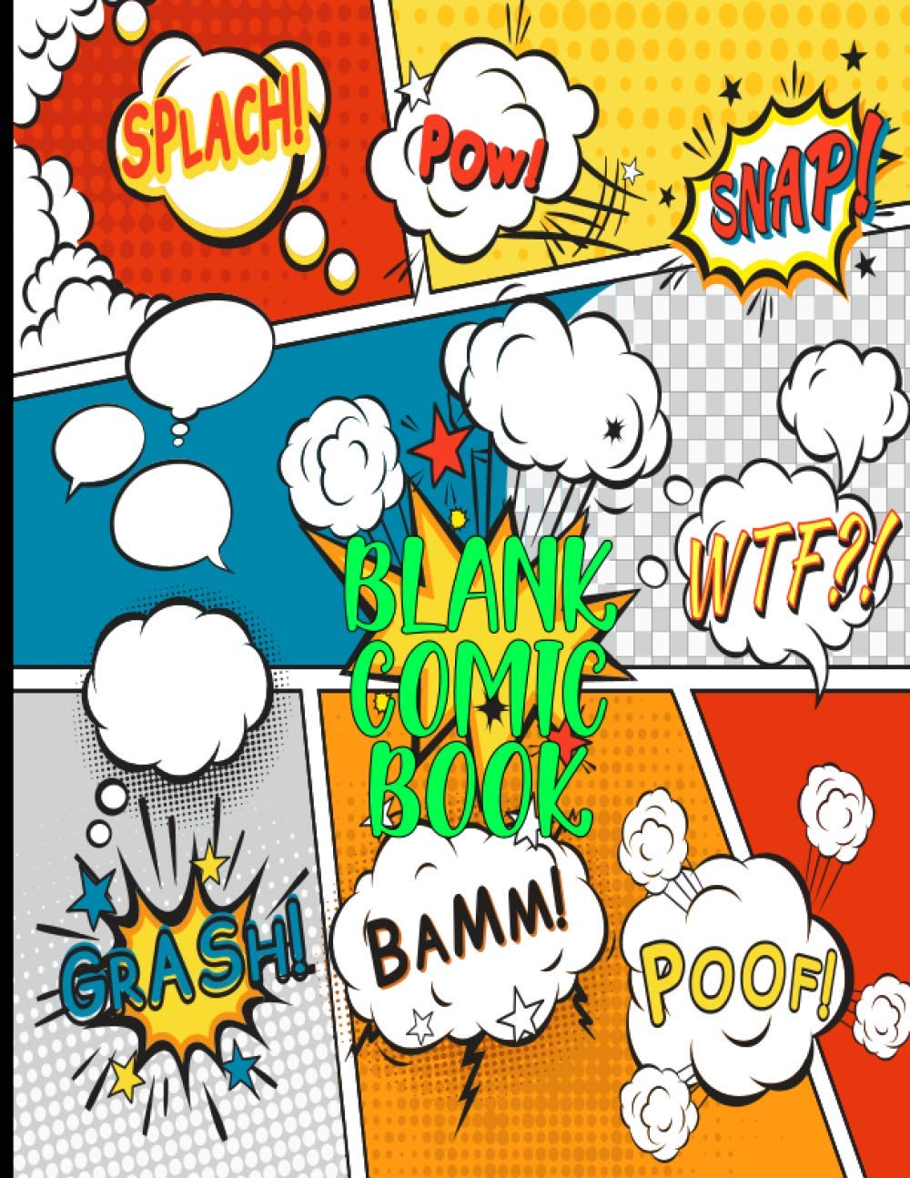 Blank Comic Book: Comics & Graphic Novels - Notebook and Sketchbook for Kids-Comic Book