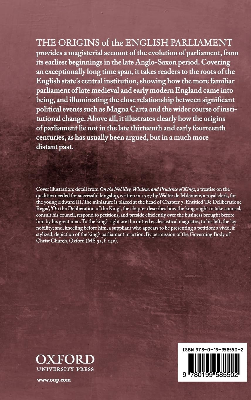 The Origins of the English Parliament, 924-1327