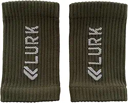 Munhequeira Canelada Verde Musgo Logo Lurk