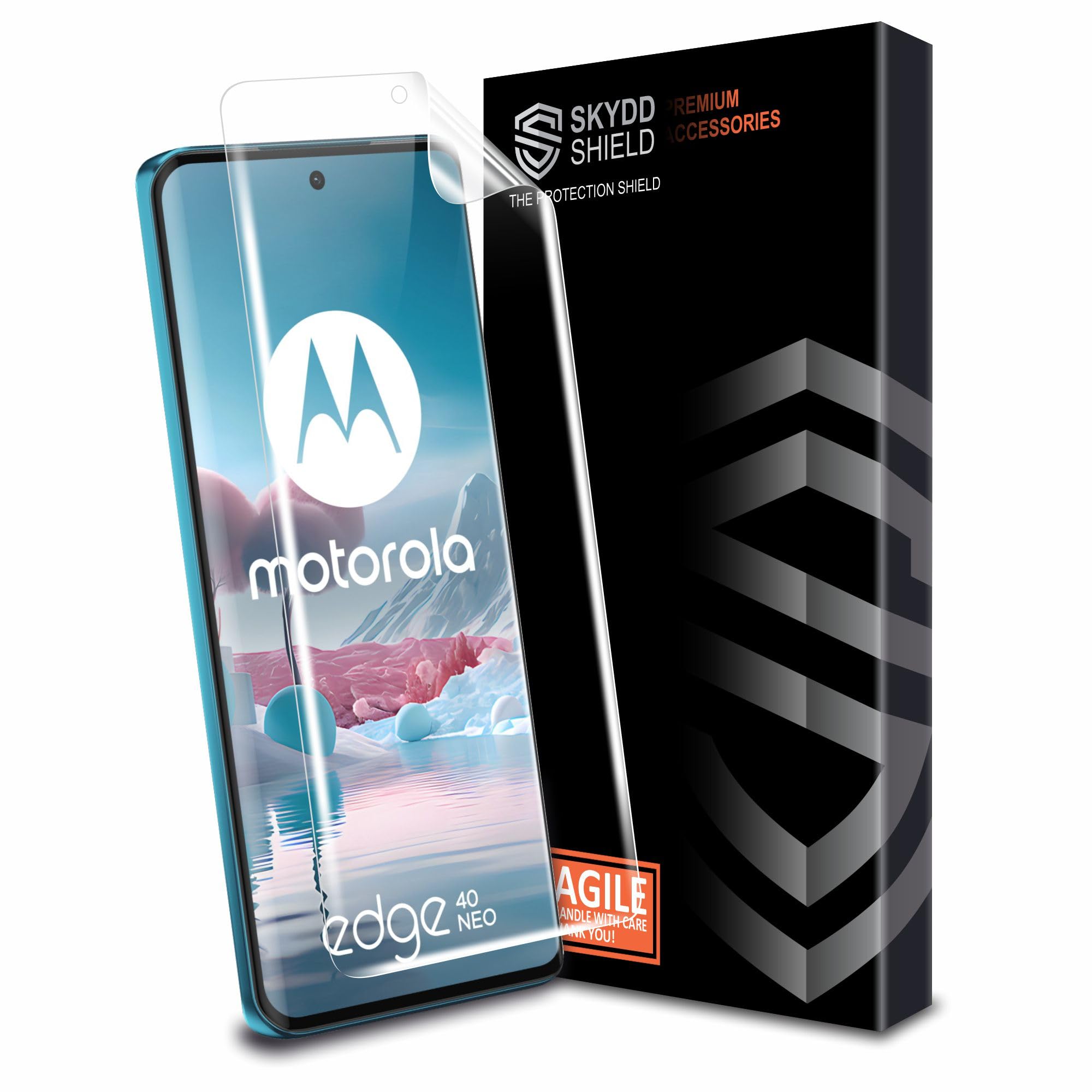 Skyddshield TPU hydrogel Edge to Edge Screen Protector Guard for Motorola Edge 40 Neo 5G (6.55 Inch) with Easy Self Installation Kit | Fingerprint Support | Transparent (B0D4DZ2VYJ) Amazon Price History, Amazon Price Tracker