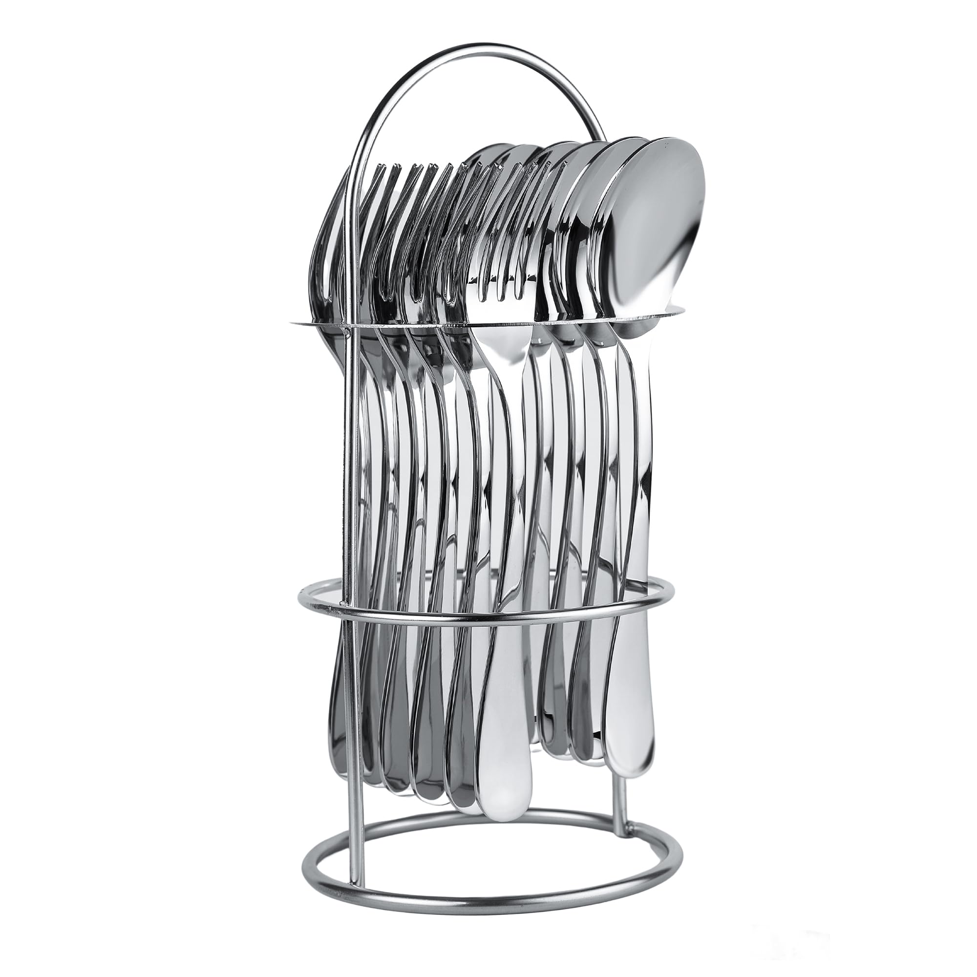 FNS Victoria Cutlery Set - 24 Piece with Stand -9