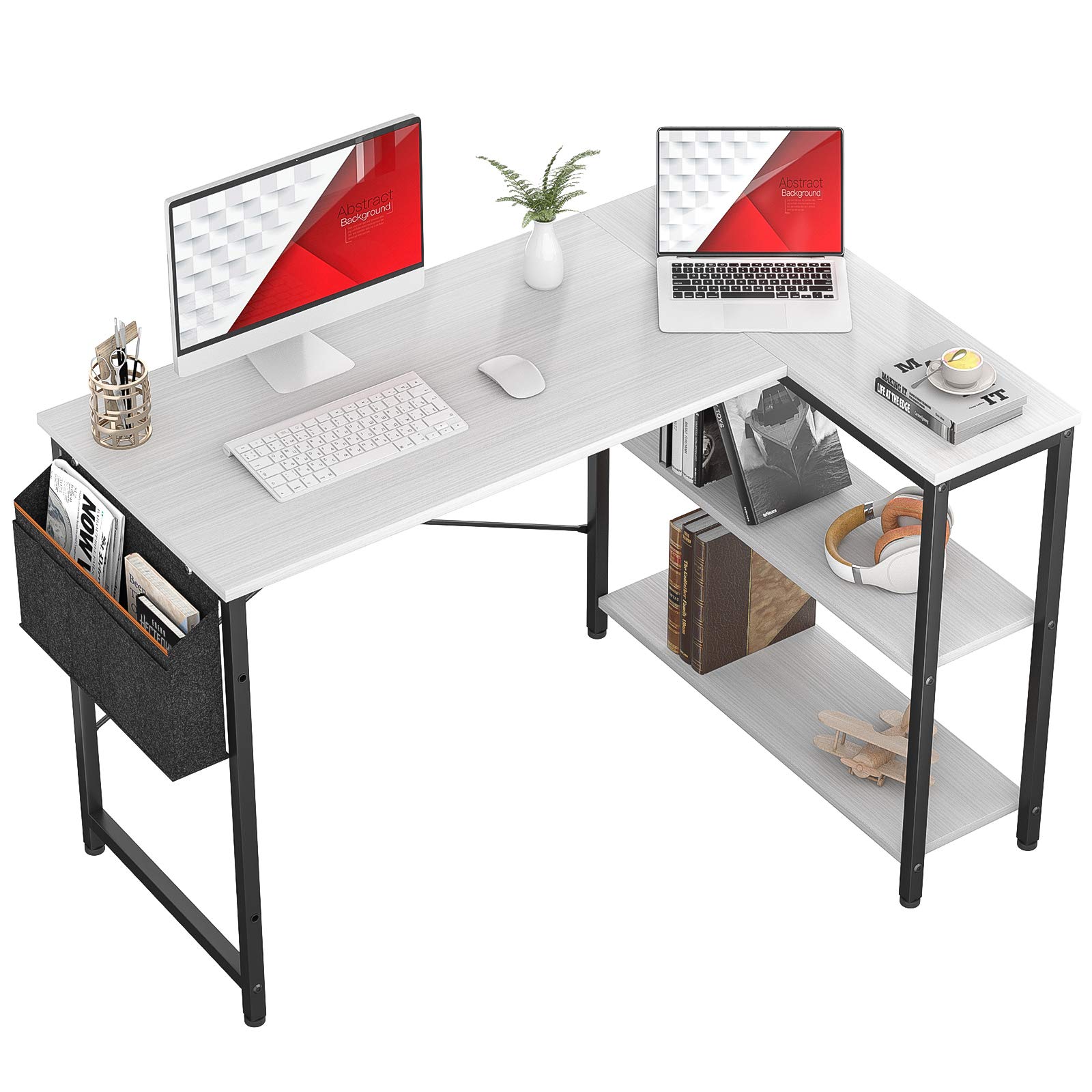 Buy Small L Shaped Computer Desk, Homieasy 47 Inch LShaped Corner Desk