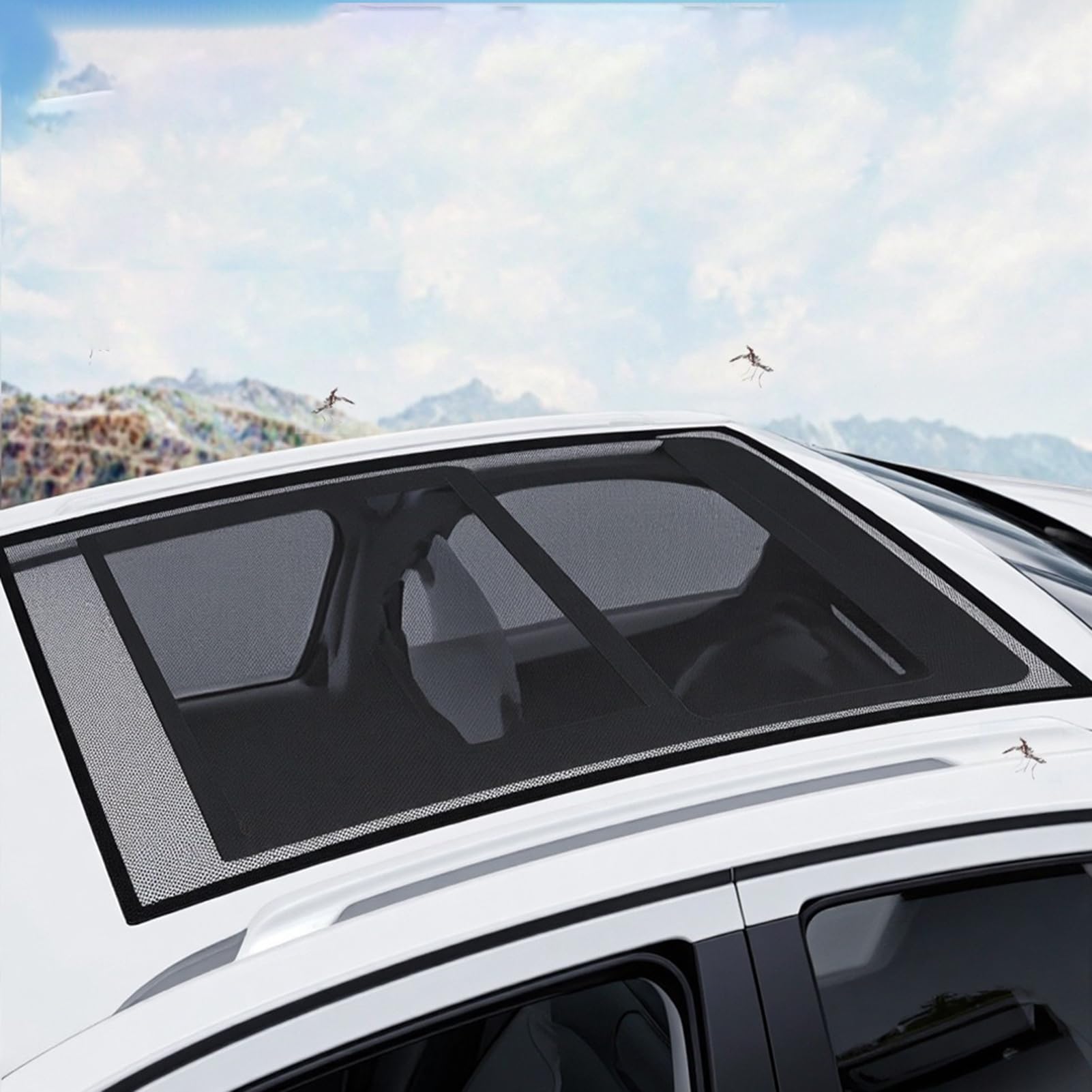 Magnetische Sonnendach-Abdeckung Für Auto & LKW - UV-Schutz Mit Belüftung, 3 Größen Wählbar - Perfekt Für Reisen & Parken