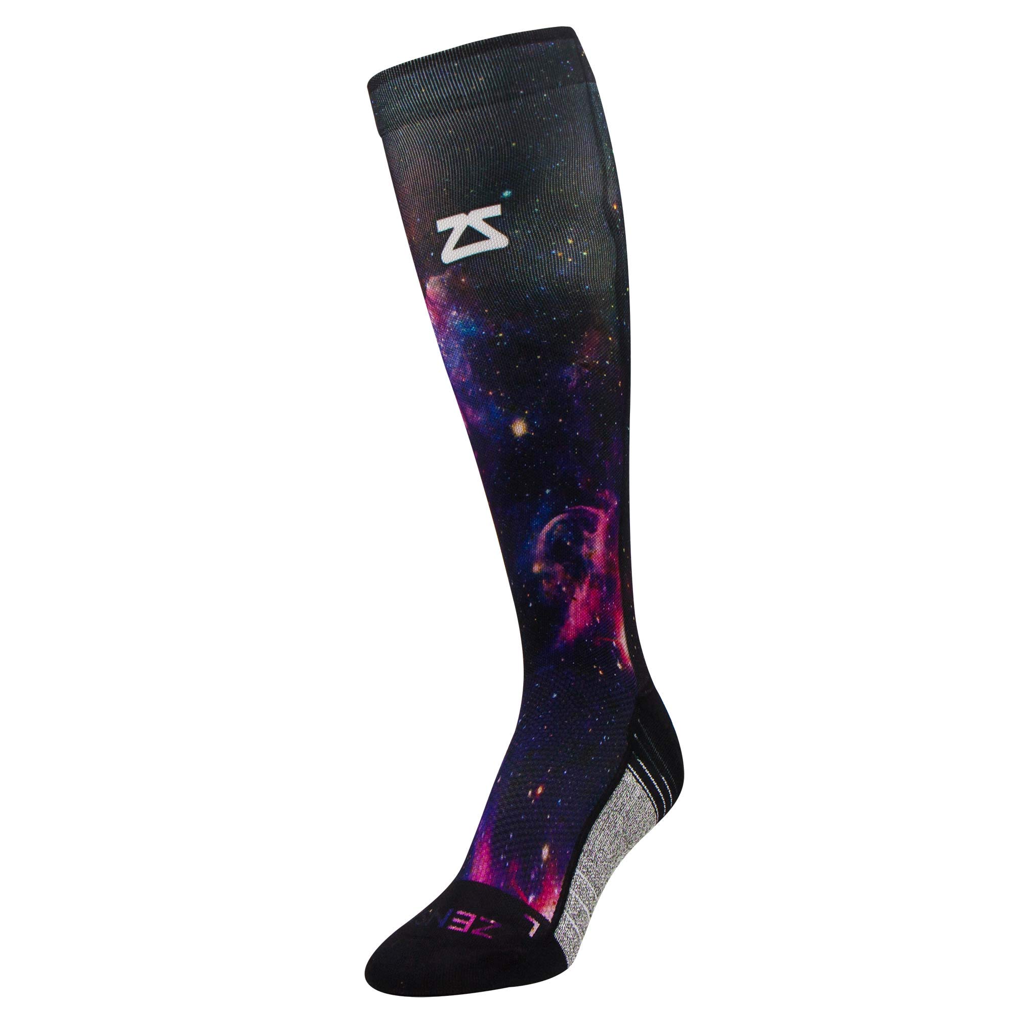 Zensah Anti-Blister Knee High Running Compression Socks for Men & Women