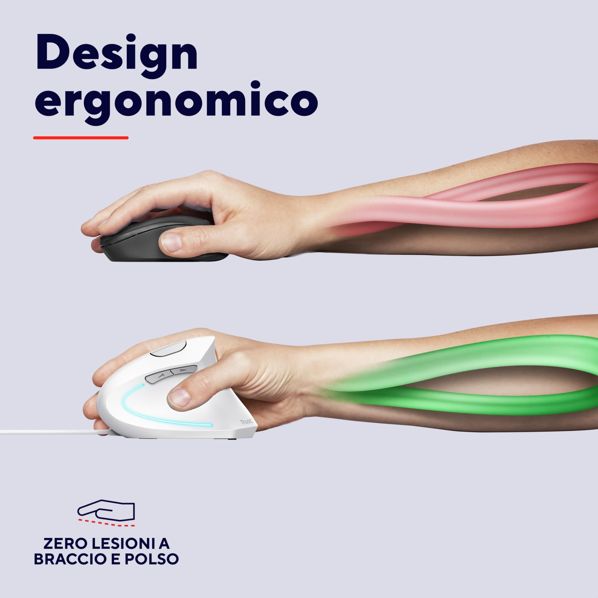 Trust Verto Ergonomic Mouse One Size