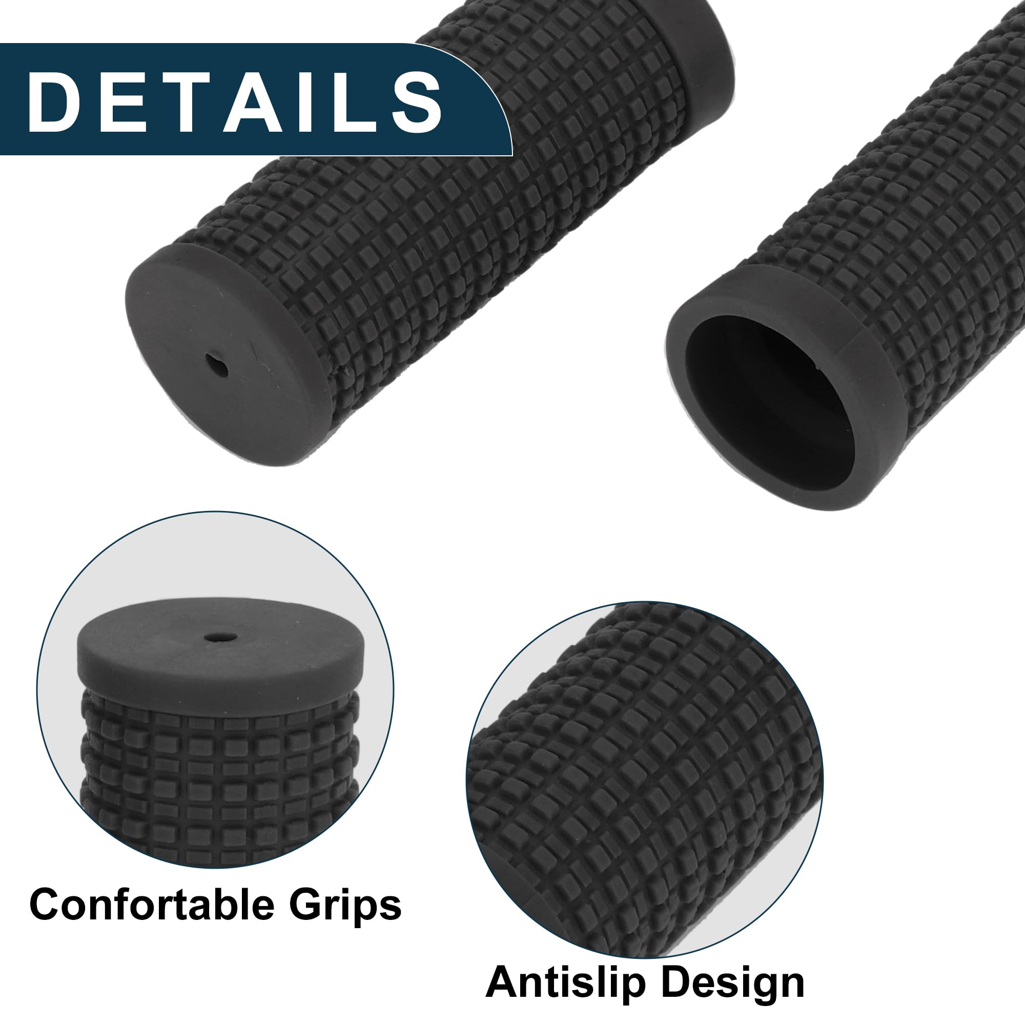 TUCKBOLD Bike Handlebar Grips Covers 74mm Long Lightweight - Image 4