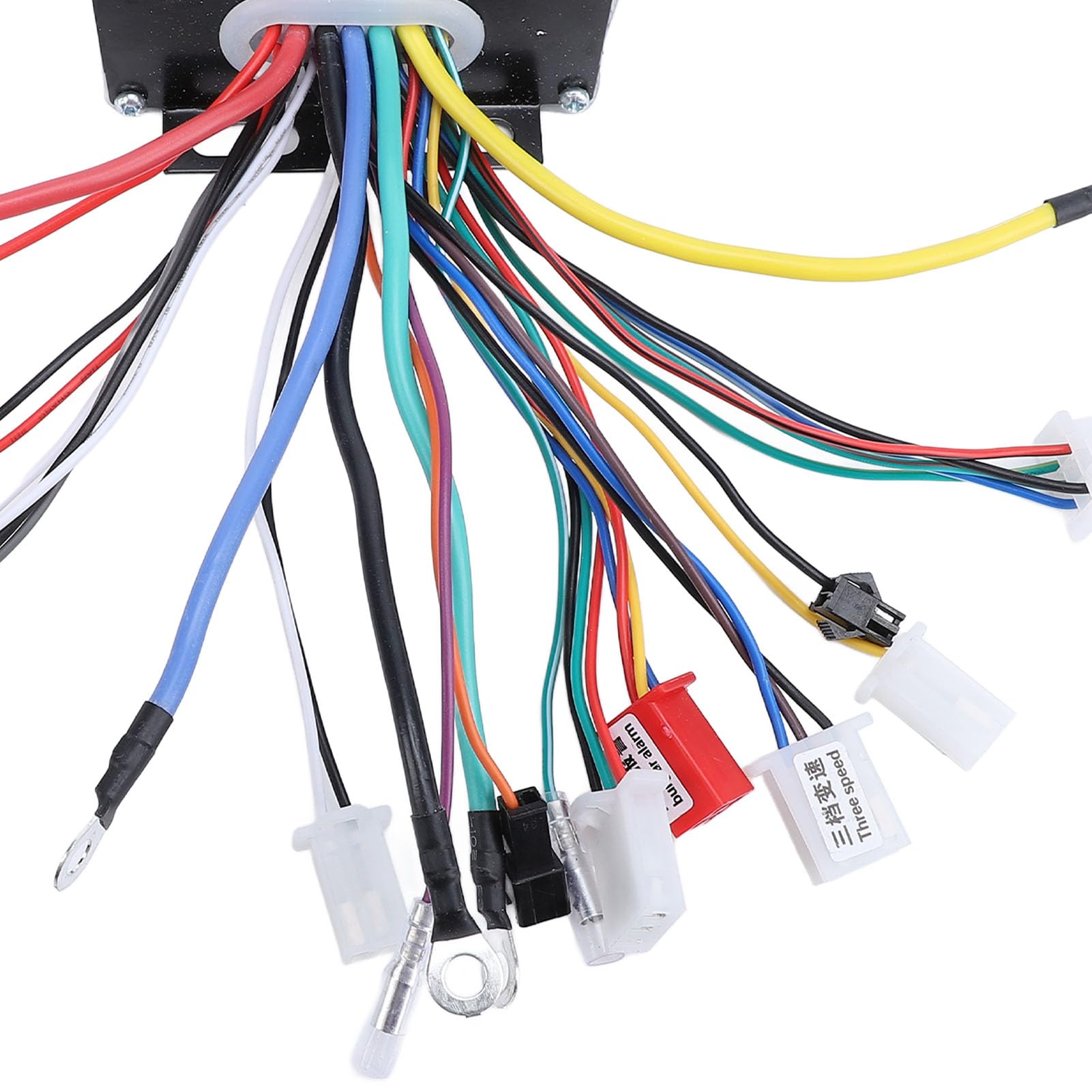 BuyWeek Contrôleur de Moteur sans Balai de Vélo Électrique, 48V 60V 64V 1000W Contrôleur de Moteur Scooter Électrique pour E-Bike Trottinette Électrique Tricycle Électrique (HZ-AS15G1000S)