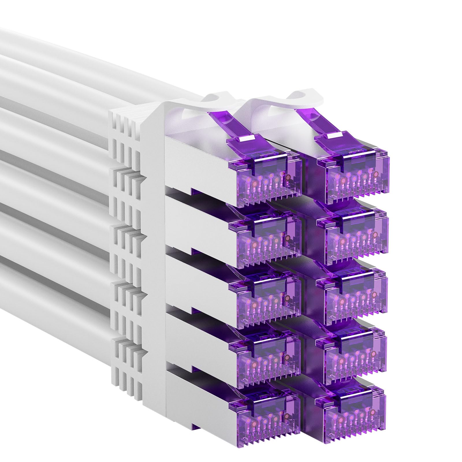 FGB 10 Gbps Patch Cable 3 M X 10, RJ45 Network Cable CAT 7