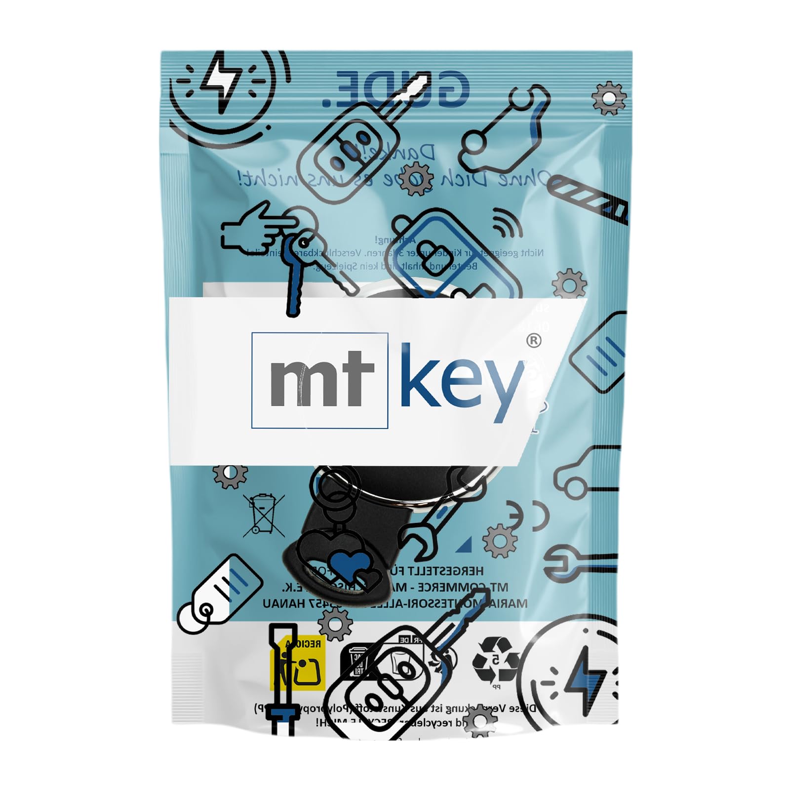 Smartkey 434MHz Transponder ID46 PCF7945 Rohling HU92 R 3 Tasten kompatibel MINI R57 R55 R60 R58 R56 R61