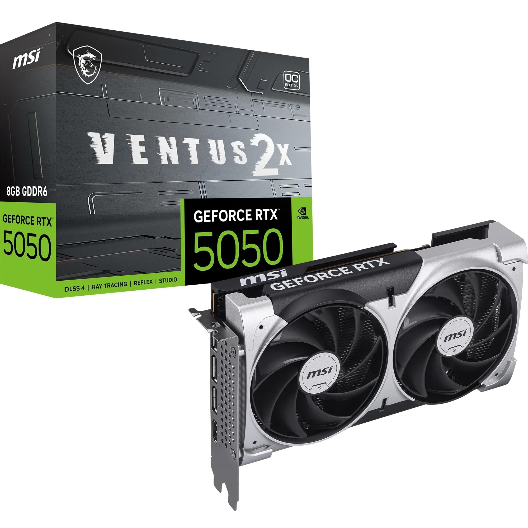 Amazon | MSI GeForce RTX 5050 8G VENTUS 2X OC グラフィックスボード