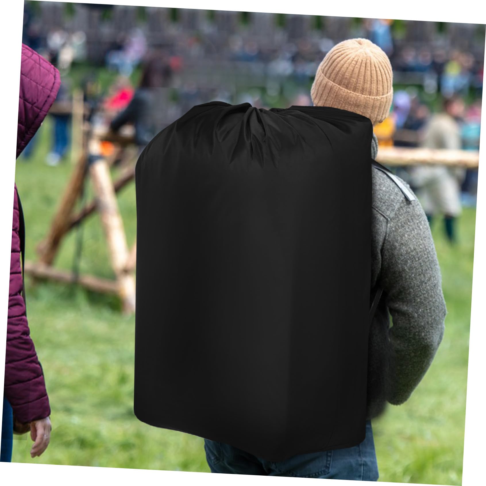TOYANDONA Borsa da Trasporto per Carrozzina in Nailon Nero, Compatibile con Maggior Parte dei Modelli, Protegge da Urti, per Viaggi e Aereo