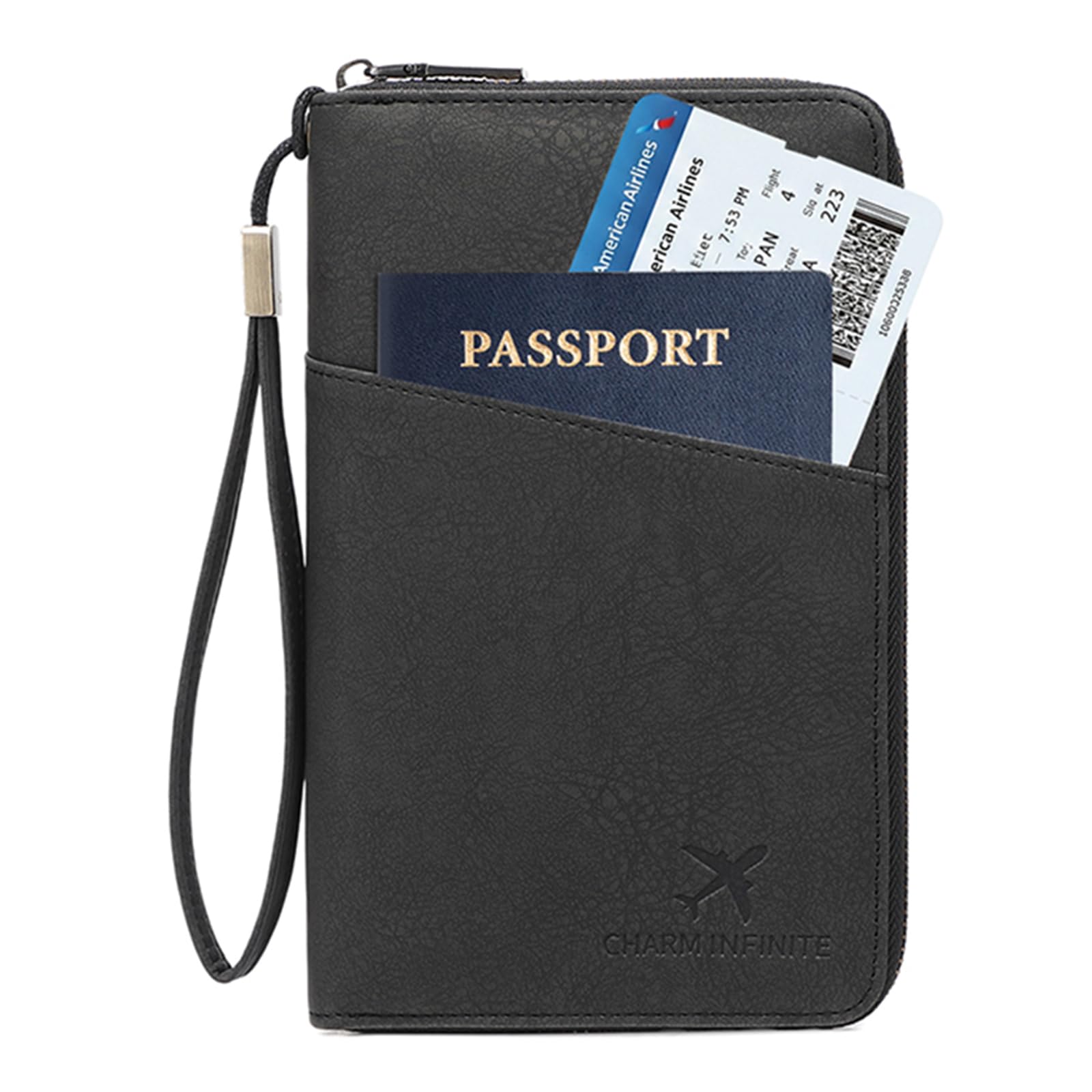 Family Passport Holder for Travel Women and Men RFID Passport Holder with Card Slots Holder Passport Case Passport cover Passport Wallet Travel