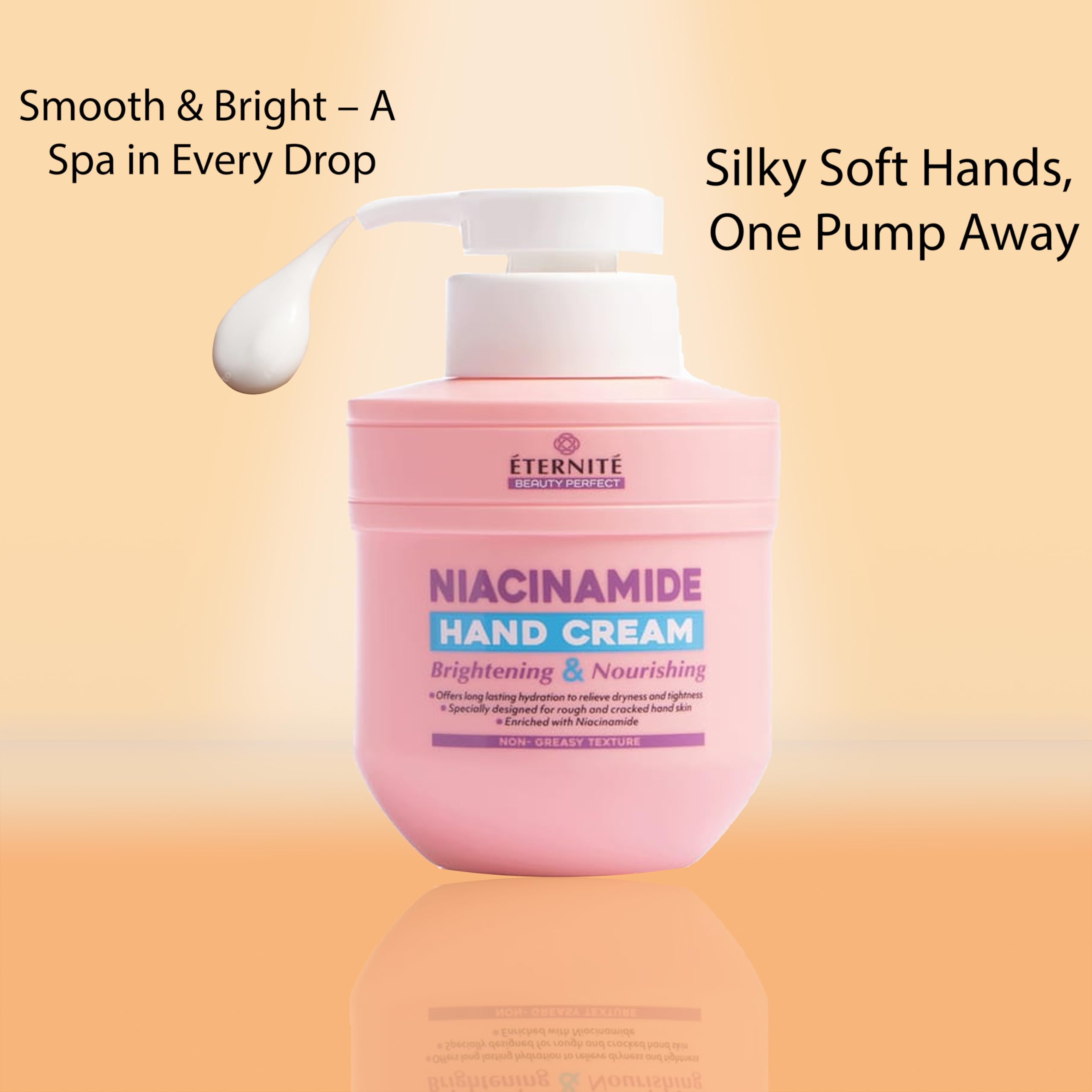 Katsy Style Eternite Hand Cream 300ml Niacinamide-Infused Formula for Hydrated & Smooth Hands - Image 2