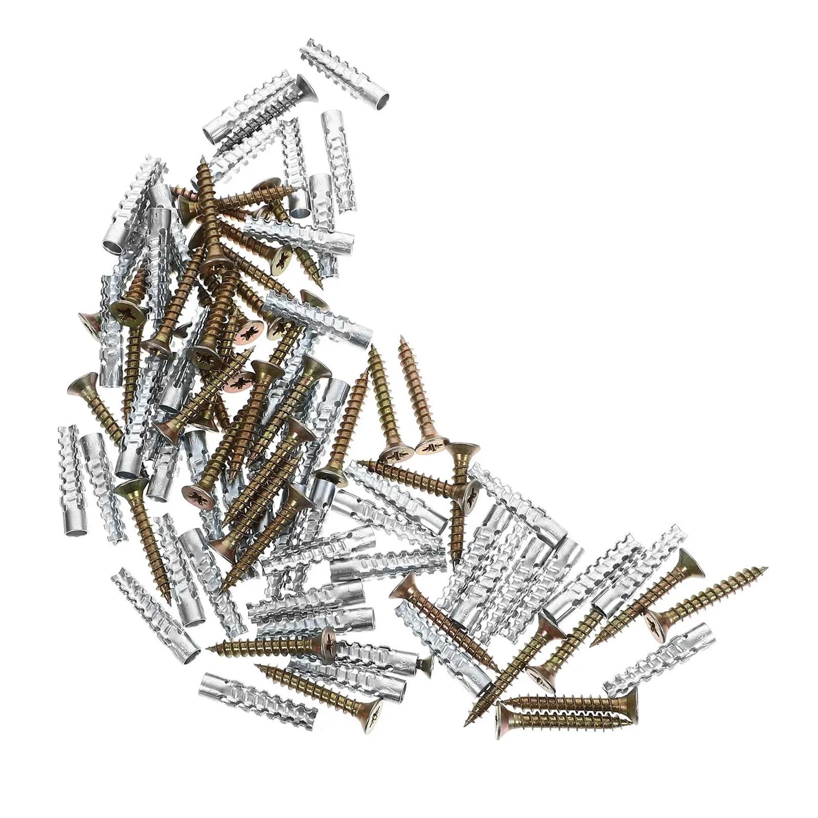 Hinge Repair Anchors 40Sets Expansion Screws