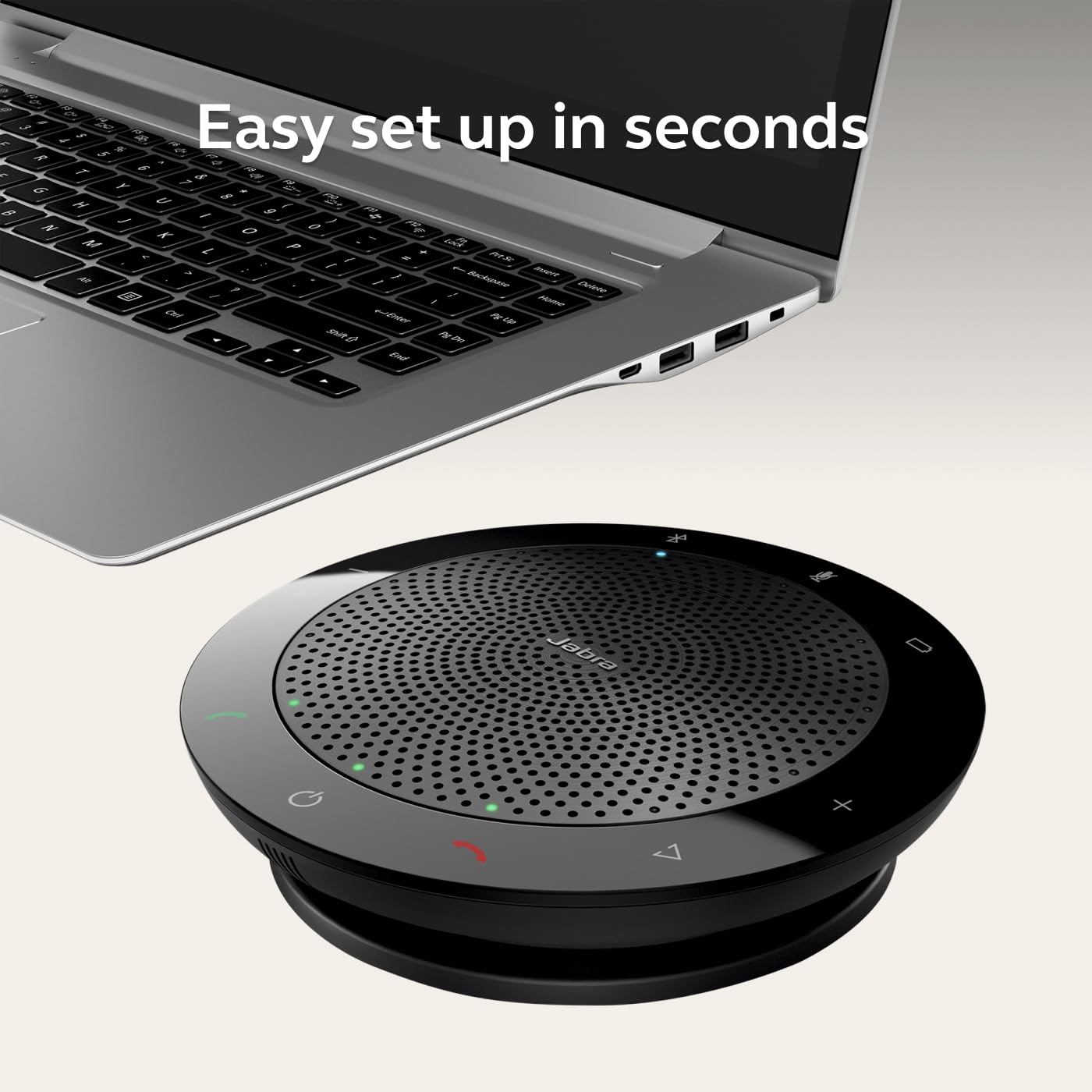スピーカー・ウーファー JABRA SPEAK 510+ MS 7510-309 With Case Jabra Speak 510 MS USB & Bluetooth Speakerphone 7510-109 B&H