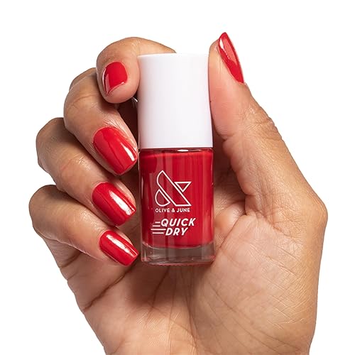 Olive & June Quick Dry Nail Polish | Instant Fast-Drying